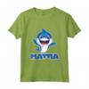 Bambino Mattia Lo Squalo - Maglietta con Nome di Battesimo Personalizzato per Ragazzi - Ideale come Regalo per Figli o Nipoti