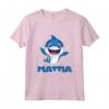 Bambino Mattia Lo Squalo - Maglietta con Nome di Battesimo Personalizzato per Ragazzi - Ideale come Regalo per Figli o Nipoti