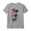 HapTiger Mickey And Friends Minnie Vintage Shy Portrait Maglietta - Official Disney Licensed Apparel 19DNMC00066A-001