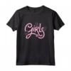 Hello Kitty My Melody Kuromi Kawaii Girl Power Maglietta - Licenza Ufficiale HapTiger Apparel - Ideale per Appassionati di Moda