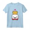Kawaii Toast e Tostapane - T-shirt Pane Tostato divertente - Regalo di Natale per bambini e amanti dei toast