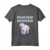 Orso Polare Sussurratore - Maglietta Divertente Accessori Orsi Polari - Ideale per Amanti degli Orsi Polari di Tutte le Età