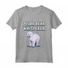 Orso Polare Sussurratore - Maglietta Divertente Accessori Orsi Polari - Ideale per Amanti degli Orsi Polari di Tutte le Età