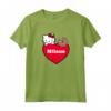 Hello Kitty ama Milano Maglietta - Licenza Ufficiale HapTiger - Ideale per Appassionati di Hello Kitty a Milano