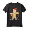 Costume da Omino di Pan di Zenzero per Albero di Natale - Maglietta Vintage divertente per Natale e Capodanno - Idea Regalo Umoristica