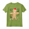 Costume da Omino di Pan di Zenzero per Albero di Natale - Maglietta Vintage divertente per Natale e Capodanno - Idea Regalo Umoristica