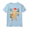 Costume da Omino di Pan di Zenzero per Albero di Natale - Maglietta Vintage divertente per Natale e Capodanno - Idea Regalo Umoristica