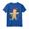 Costume da Omino di Pan di Zenzero per Albero di Natale - Maglietta Vintage divertente per Natale e Capodanno - Idea Regalo Umoristica