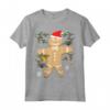 Costume da Omino di Pan di Zenzero per Albero di Natale - Maglietta Vintage divertente per Natale e Capodanno - Idea Regalo Umoristica