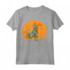 Dinosauro Zombie Costume Halloween Trex - Maglietta Originale per Uomini, Donne e Bambini - Ideale per Festeggiare Halloween con Stile