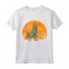 Dinosauro Zombie Costume Halloween Trex - Maglietta Originale per Uomini, Donne e Bambini - Ideale per Festeggiare Halloween con Stile
