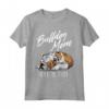 Divertente Bulldog Inglese Regalo Abbigliamento Mamma Maglietta - Vita di Mamma Bulldog - Ideale per San Valentino o Compleanno