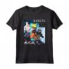 HapTiger Shippuden 3 Pannelli e Kanji Maglietta - Official Merchandise - Ideale per gli Appassionati di Naruto e Amanti dell'Anime