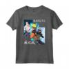 HapTiger Shippuden 3 Pannelli e Kanji Maglietta - Official Merchandise - Ideale per gli Appassionati di Naruto e Amanti dell'Anime