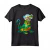 HapTiger The Lion King Simba Silhouette Timon Pumbaa Zazu Maglietta - Officially Licensed Apparel with Hakuna Matata Print - 16PXLK207A
