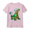 HapTiger The Lion King Simba Silhouette Timon Pumbaa Zazu Maglietta - Officially Licensed Apparel with Hakuna Matata Print - 16PXLK207A