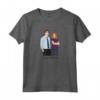 HapTiger Jim & Pam Illustrati Maglietta - Merchandising Ufficiale The Office - Licenza Ripple Junction