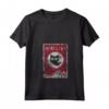 Donna Kawaii Cat Japanese Black Anime Cat T-Shirt with V-Neck - Fun Gift for Cat Lover and Anime Enthusiast