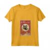 Donna Kawaii Cat Japanese Black Anime Cat T-Shirt with V-Neck - Fun Gift for Cat Lover and Anime Enthusiast