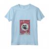 Donna Kawaii Cat Japanese Black Anime Cat T-Shirt with V-Neck - Fun Gift for Cat Lover and Anime Enthusiast