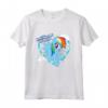 My Little Pony Rainbow Dash Heart Maglietta - Friendship is Magic Official Merchandise for Kids and Collectors