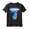 HapTiger Pixar Inside Out Sadness Maglietta - Officially Licensed Apparel - Embrace Your Emotions with this Tee - 15PXIO018WC