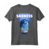 HapTiger Pixar Inside Out Sadness Maglietta - Officially Licensed Apparel - Embrace Your Emotions with this Tee - 15PXIO018WC
