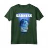 HapTiger Pixar Inside Out Sadness Maglietta - Officially Licensed Apparel - Embrace Your Emotions with this Tee - 15PXIO018WC