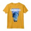 HapTiger Pixar Inside Out Sadness Maglietta - Officially Licensed Apparel - Embrace Your Emotions with this Tee - 15PXIO018WC