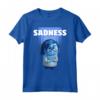 HapTiger Pixar Inside Out Sadness Maglietta - Officially Licensed Apparel - Embrace Your Emotions with this Tee - 15PXIO018WC