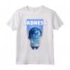 HapTiger Pixar Inside Out Sadness Maglietta - Officially Licensed Apparel - Embrace Your Emotions with this Tee - 15PXIO018WC