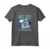 HapTiger Lilo & Stitch Not Lazy #Energy Saving Portrait Maglietta - Official Licensed Apparel for Disney Fans