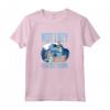 HapTiger Lilo & Stitch Not Lazy #Energy Saving Portrait Maglietta - Official Licensed Apparel for Disney Fans