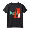 Maglietta vintage anni '70 - Musicista Jazz Tromba - Camicia retrò per Amanti del Jazz