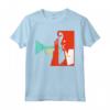Maglietta vintage anni '70 - Musicista Jazz Tromba - Camicia retrò per Amanti del Jazz