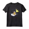 Gudetama Sailor Capitano Maglietta - Licenza Ufficiale HapTiger - Ideale per Appassionati di Gudetama