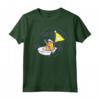 Gudetama Sailor Capitano Maglietta - Licenza Ufficiale HapTiger - Ideale per Appassionati di Gudetama