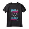 Mangia Dormi Gaming Ripeti - Divertente Maglietta per Videogiocatori - Regalo Compleanno e Natale