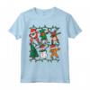 Dabbing Babbo Natale Elfo Renna Dab Xmas PJs Maglietta per Bambini - Idea Regalo per Natale con Pigiama Natalizio Divertente