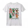 Dabbing Babbo Natale Elfo Renna Dab Xmas PJs Maglietta per Bambini - Idea Regalo per Natale con Pigiama Natalizio Divertente