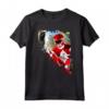 HapTiger Foto Red Ranger Kick Maglietta - Design con Licenza Ufficiale per Collezionisti e Fan di Supereroi