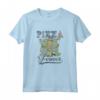 HapTiger Pizza Forever Group Maglietta - Officially Licensed Nickelodeon Retro Cartoon Apparel - Ninja Turtles Karate Tee