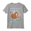 HapTiger Lion King Pumbaa Ugly Natale Maglietta - Officially Licensed Disney Christmas Apparel - Hakuna Matata Design