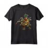 Adolescente Mutante Ninja Turtles Gang Pose Maglietta - Licenza Ufficiale TMNT - Ideale per Fan Nostalgici e Regalo Divertente