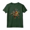 Adolescente Mutante Ninja Turtles Gang Pose Maglietta - Licenza Ufficiale TMNT - Ideale per Fan Nostalgici e Regalo Divertente