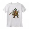 Adolescente Mutante Ninja Turtles Gang Pose Maglietta - Licenza Ufficiale TMNT - Ideale per Fan Nostalgici e Regalo Divertente