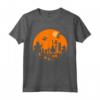 HapTiger The Nightmare Before Christmas Halloween Silhouette Maglietta - Official Merchandise for Men, Women, Boys, and Girls