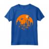 HapTiger The Nightmare Before Christmas Halloween Silhouette Maglietta - Official Merchandise for Men, Women, Boys, and Girls