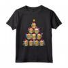 Christmas Tree Beer Drinking Women Men Beer Santa Mug Maglietta - Funny Festive Holiday Shirt for Beer Lovers - Cheers & Happy New Year!