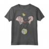 HapTiger Dumbo Ball Balancing Portrait Maglietta - Officially Licensed Apparel for Disney Fans - Fly High with Dumbo